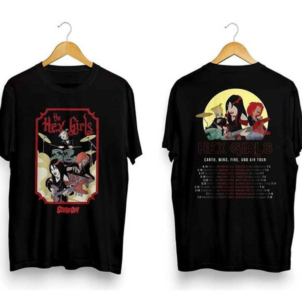 The Hex Girls  Scooby Doo Shirt 2 Sided Tee